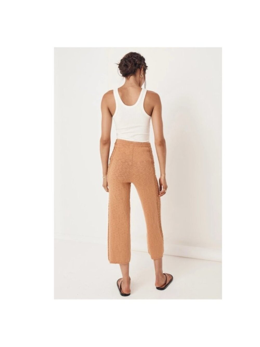Spell NWT Yellowstone Caramel Knit Pants in Medium - Picture 3 of 7